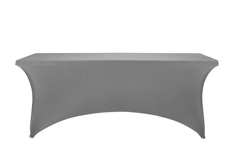 LZY Spandex Fitted Stretch Table Cover for 6 ft or 4ft or 8ft Folding Table, Rectangular Cocktail Tablecloth, Perfect for Party or Banquet - Image 2